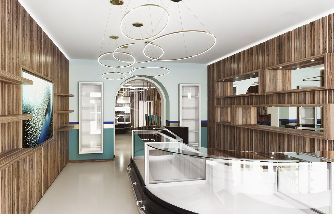 Feinkostladen Kaviar Boutique-Interior Design