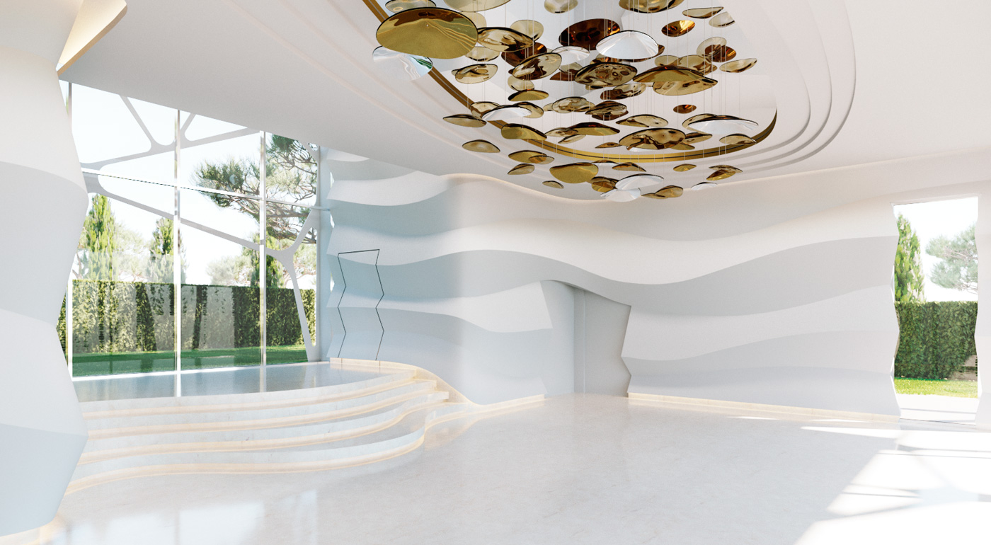 Villa Cape Antibes-Interior Design